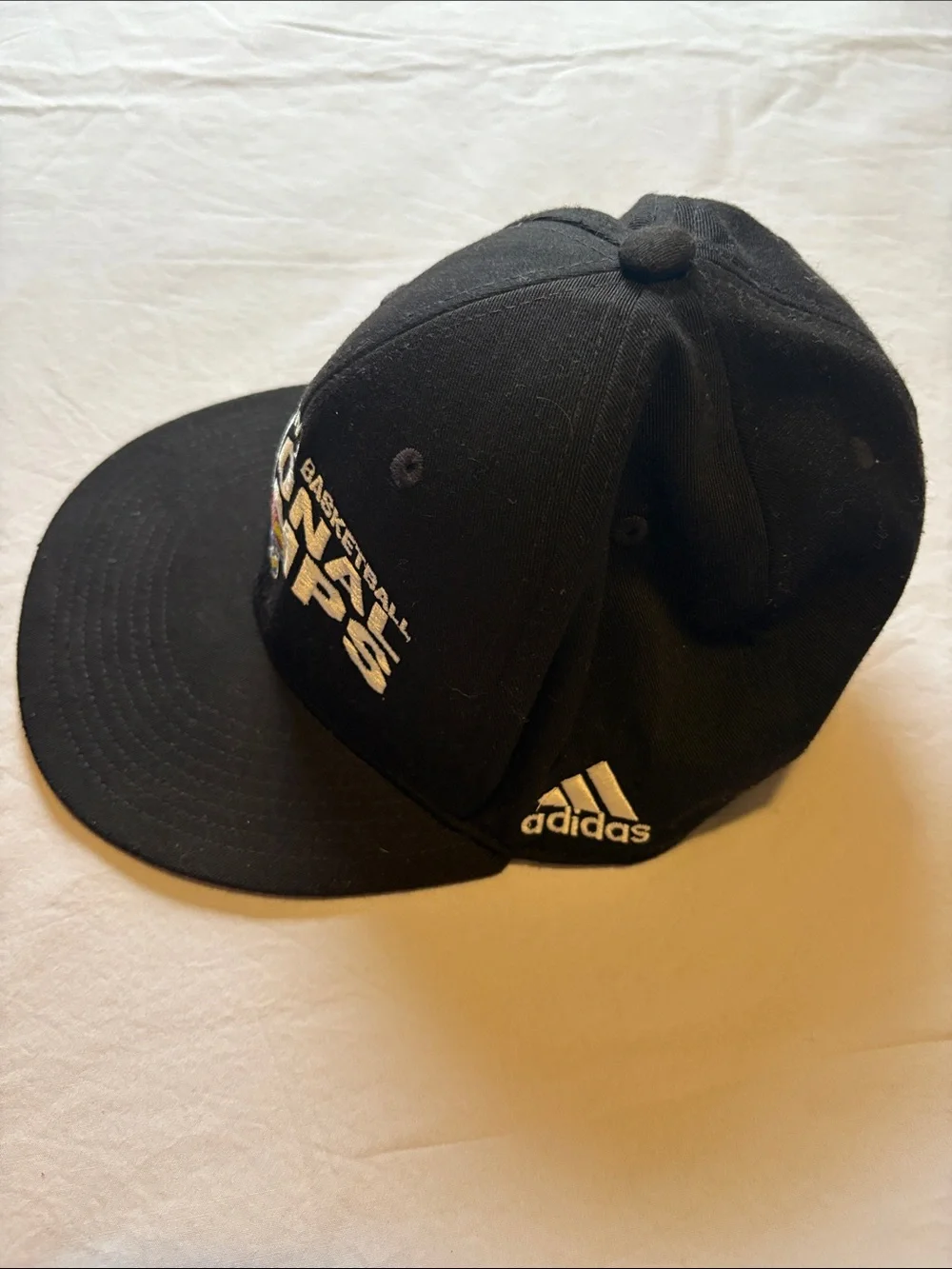 adidas Black KU Jayhawks National Champs Snapback Hat